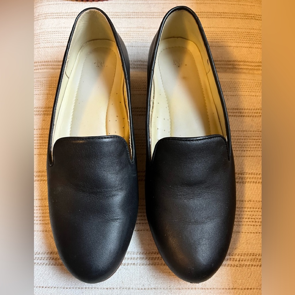 Nisolo black flats